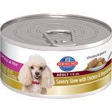 Science Diet Small & Toy Breed Savory Stew Chicken 24 X 5.5 oz Cans