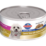 Science Diet Mature Small & Toy Savory Stew Chicken 24 X 5.8 oz Cans