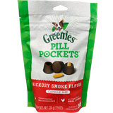Greenies Pill Pockets Hickory Smoke For Dogs (hides capsules) 30ct 7.9oz